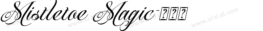 Mistletoe Magic字体转换